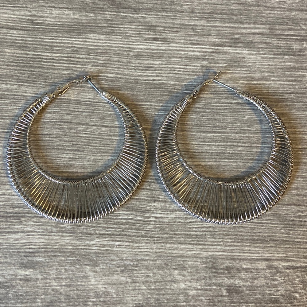Costume jewelry hoops